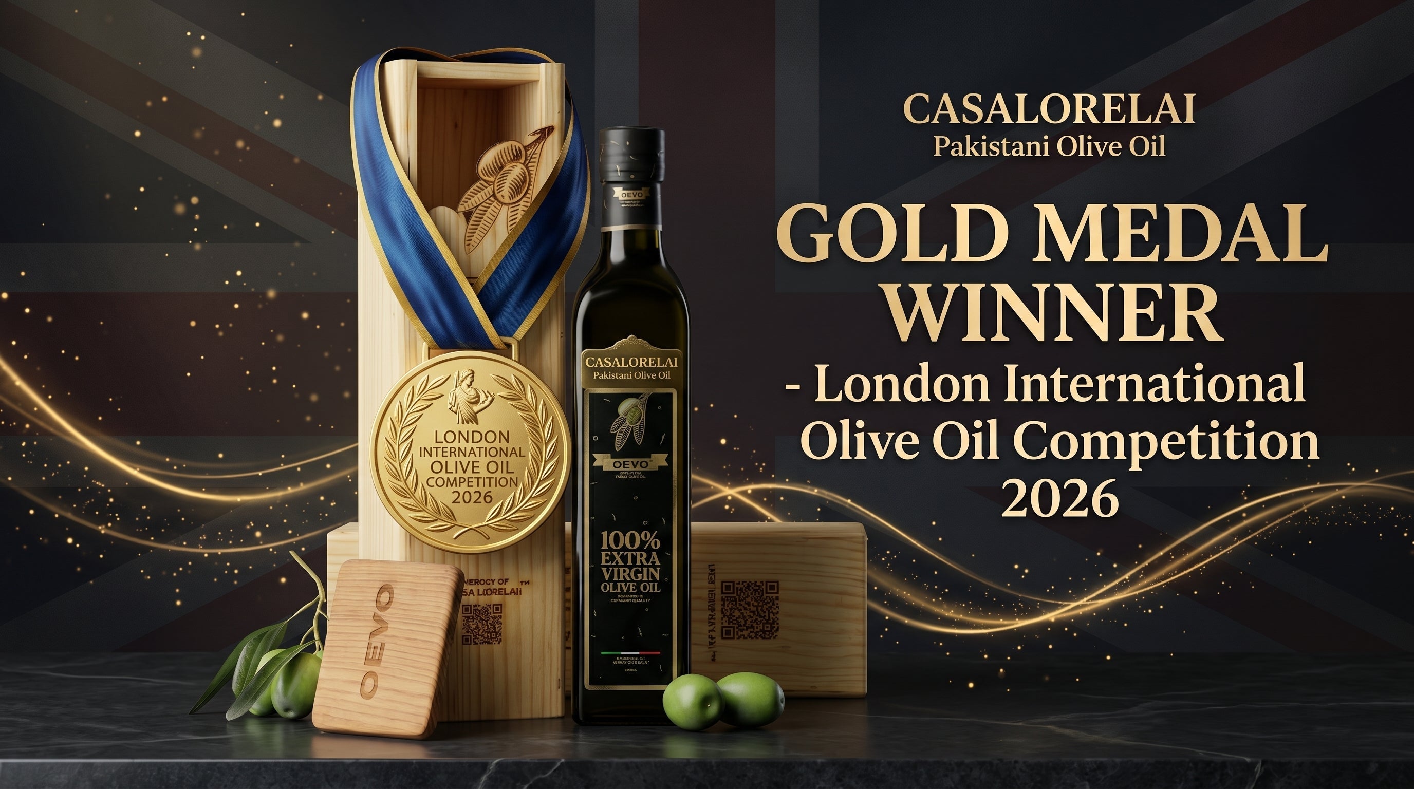 OEVO: Pakistan's Gold Medal-Winning 100% Pure Extra Virgin Olive Oil